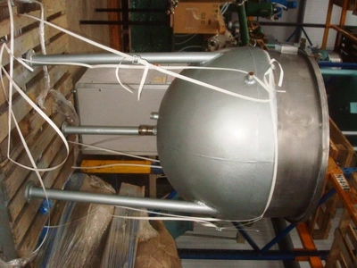 225L S/S Jacketed Pan With Lid