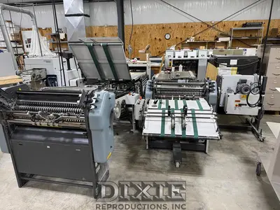 USED 2006 HEIDELBERG STAHL FOLDER W/ RIGHT ANGLE