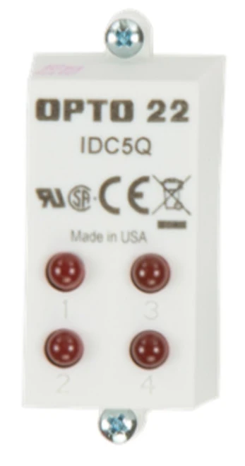 Opto 22 IDC5Q Quad Pak 4-Channel AC/DC Input, 12-32 VAC/10-32 VDC, 5 VDC Logic [New]