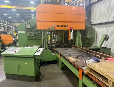 PEDDINGHAUS MEBA 1000-1000A HEAVY DUTY AUTOMATIC HORIZONTAL BAND SAW
