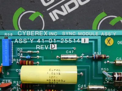 Cyberex Inc. 41-01-255141 Sync Module Assembly Rev. D Used