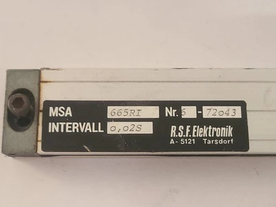 USED RSF ELEKTRONIK Does Not Apply