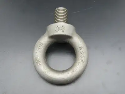 SWL 1.5T M30 x 3.5 Metric Shoulder Eye Bolt 45mm Shank NC-05  Lot of 3