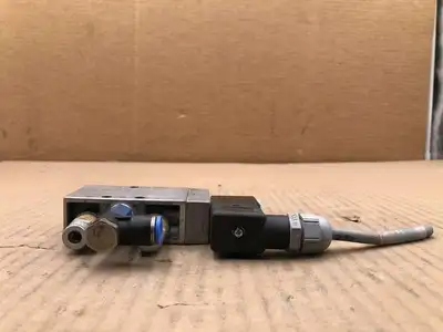 FESTO MFH-5-1/8 4 Way, 5 Ported Solenoid Valve 24-120PSI 1/8″