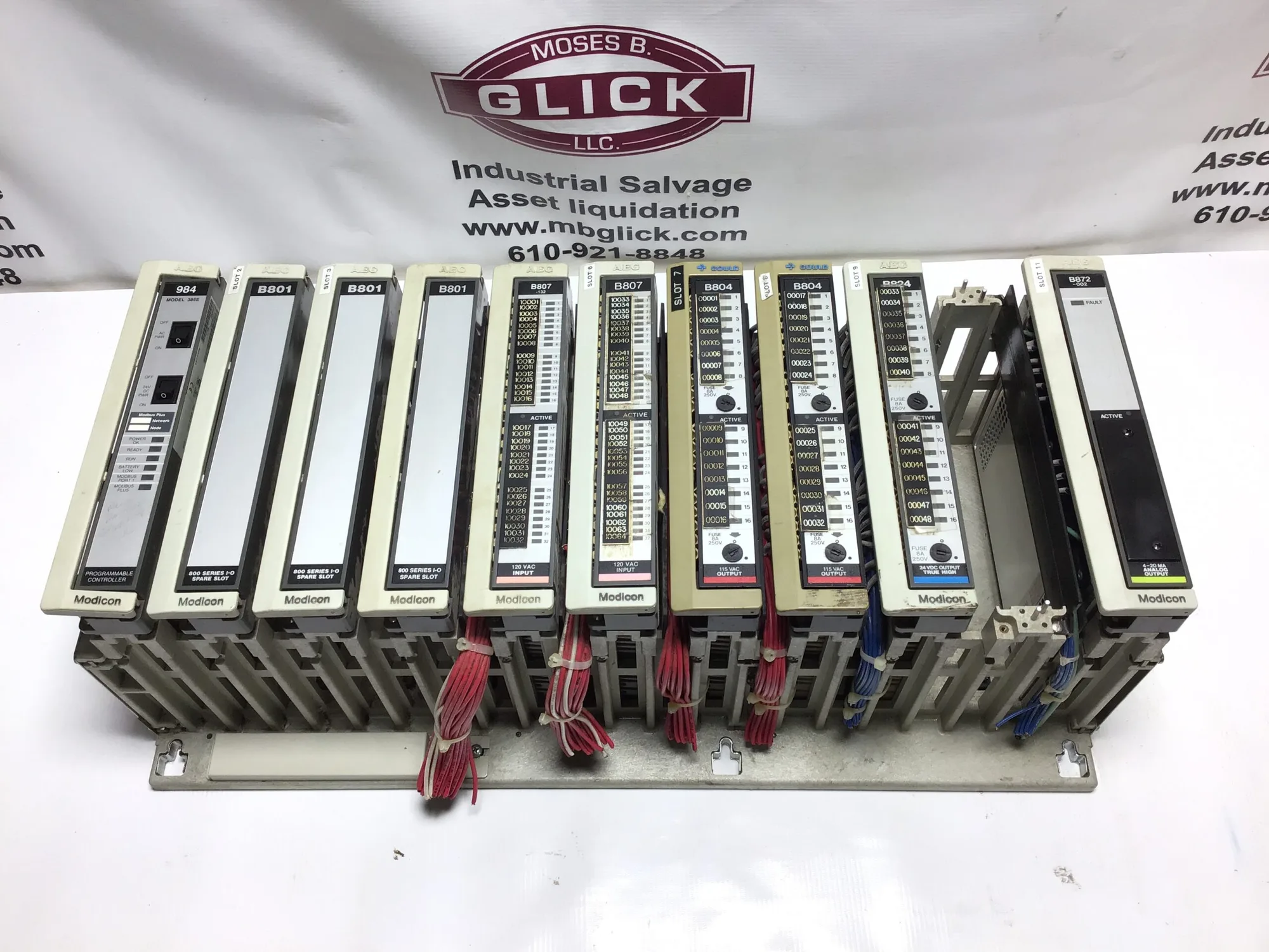 USED MODICON AS-B872-002