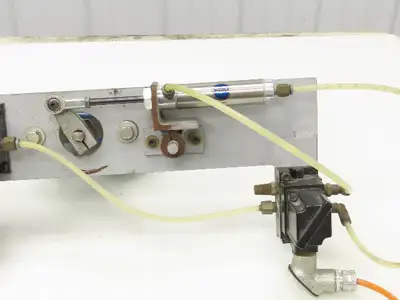 Parker Pneumatic Cylinder Actuated 5" Butterfly Valve 150psi 24VDC Solenoid
