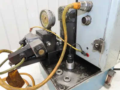 Vektek Vector Flo Hydraulic Manual Workholding Pump Power Pack 2.5gal 5000psi