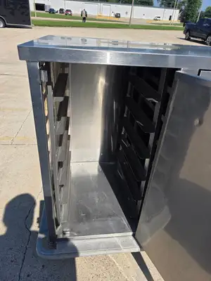 Used Carter Hoffmann Used Carter Hoffmann TE-1622-62 Stainless Mobile Tray Delivery Cart - SS399 - SC Food Storage & Transportation Illinois US | Falcon Restaurant Supply #1373592