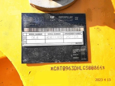 Used 2008 CATERPILLAR 963D Crawler Loaders New York US | Beck Equipment #1509262