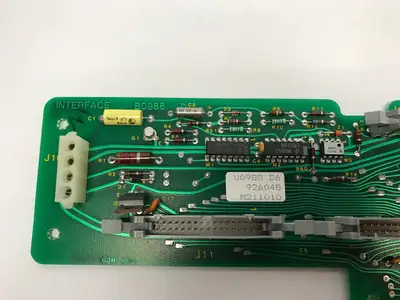 USED KAYE INSTRUMENT U0988 F/AGA RECORDER INTERFACE CONTROLLER BOARD