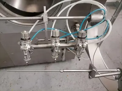 Thomas Engineering Accela-cota model 48-M111 automatic coating pan