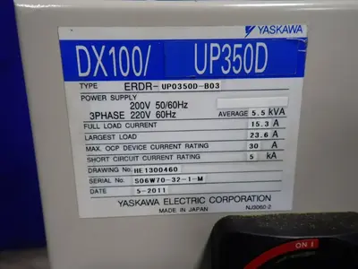 USED 2011 YAKSAWA MOTOMAN UP350D500