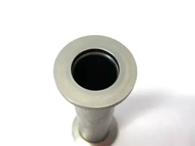 USED AGILENT STAINLESS STEEL NIPPLE, NW16, 3.15 INCH LONG