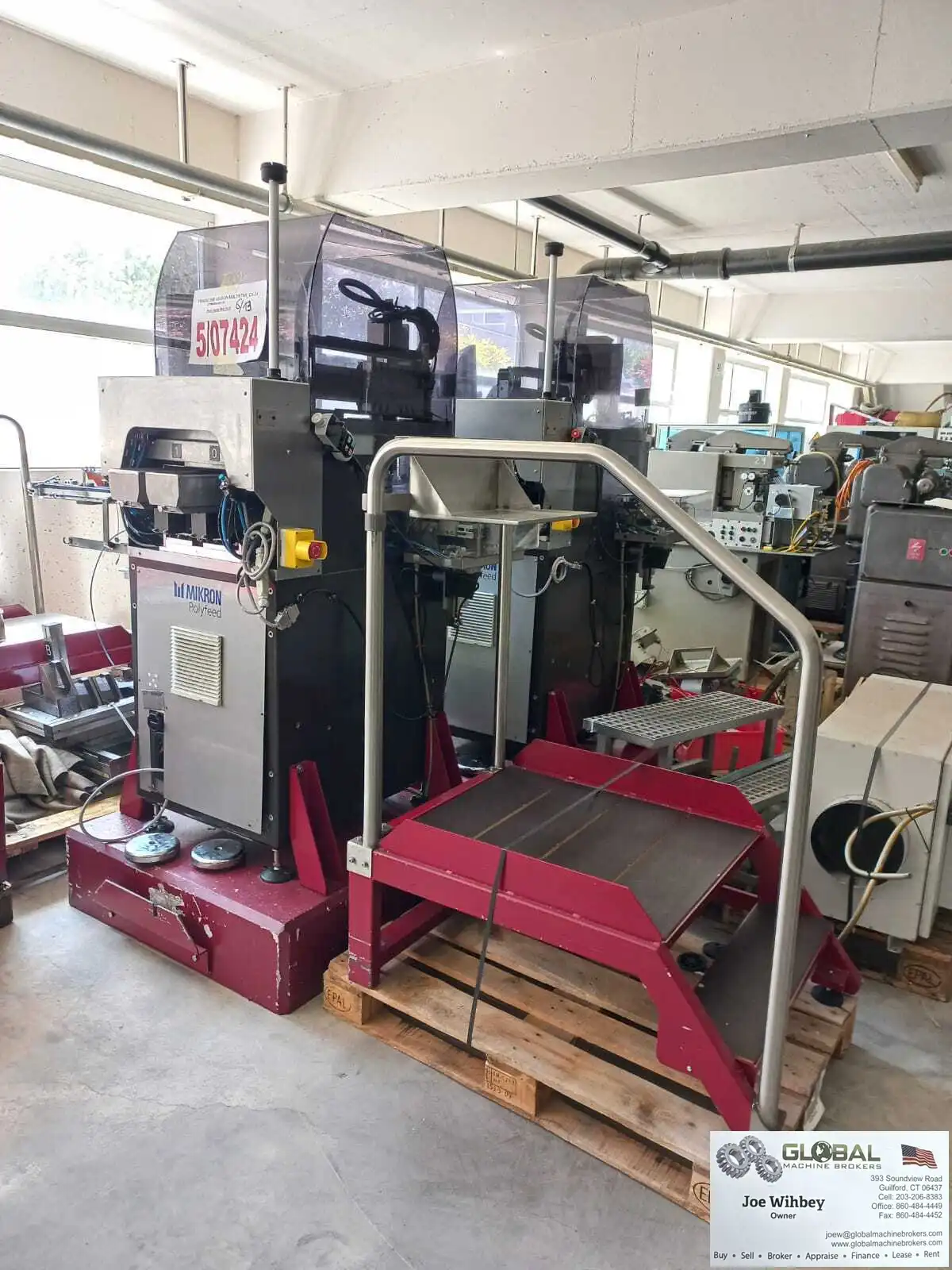 Mikron Multistar CX-24/1500R With 2x Micron G05 Polyfeed loaders