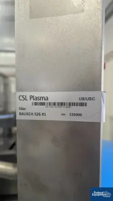NEW BAUSCH Advanced Technology Group Bausch Advanced Technologies Aseptic IV Bag Filling and Closing Machine, Type 526
