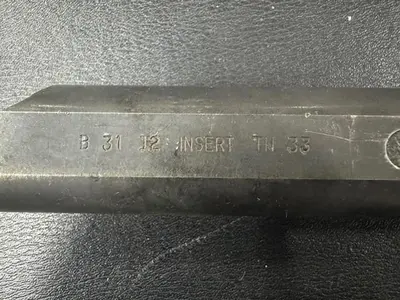 USED KENNAMETAL B 31-12 1.375" DIAMETER BORING BAR