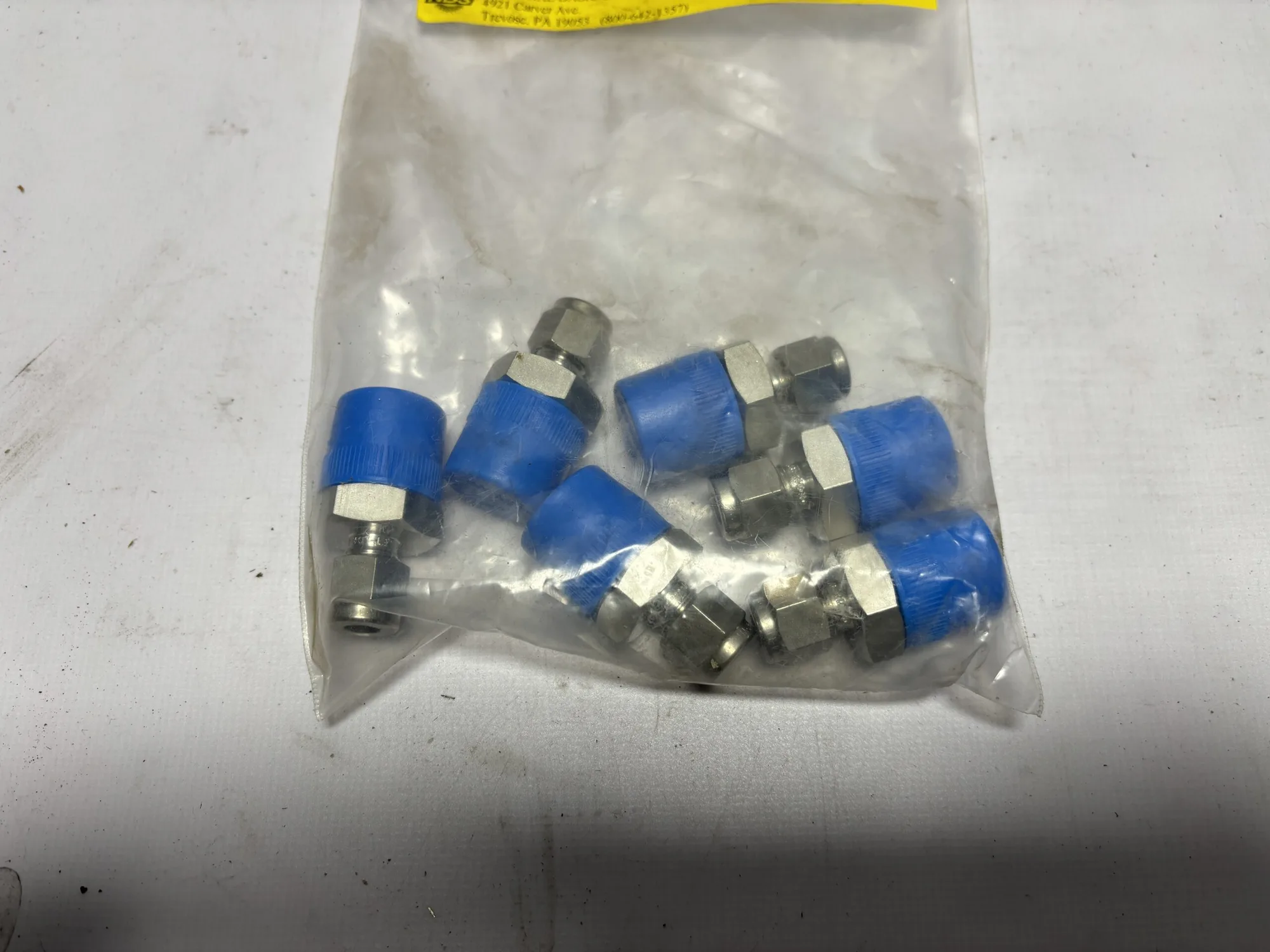 National Basic Sensor SST Compression Fittings PN: 5RC827 NBS (Lot of 6 pieces)