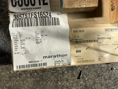 Used MARATHON TVJ 365TSTFS16524AN W Motors (misc) Ohio US | HGR 24 #1304980