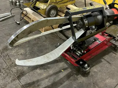 15 TON POSI-LOCK MODEL #PH110 PORTABLE HYDRAULIC GEAR & WHEEL PULLER WITH ENERPAC POWER UNIT: YOBRO #25094