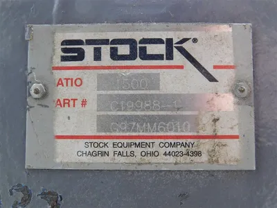 Stock C19988-1 Gearbox Ratio 1500:1 Shaft Dia 1.38" Length 2.875" Used