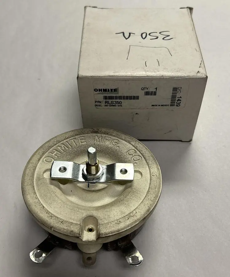 New | in-Stock OHMITE RLS350 Misc Electrical & Power Parts Ohio US | Surplus Asset Holdings #1238915