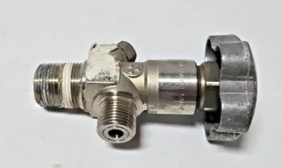 Rotarex Deodeux D20010437 CGA330 Oxygen Cylinder Gate Valve