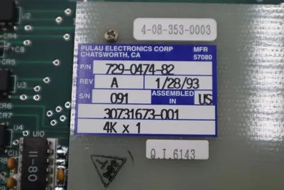 NEW OPEN BOX Honeywell 30731673-501 Core Memory Card PLC Rack Circuit Board G644
