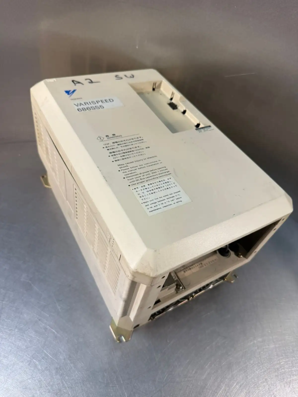 Yaskawa CIMR-SSA4015 AC Inverter 3PH 0-460VAC 34A 40151A (2.6.2)