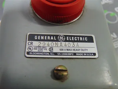 General Electric CR2940NA403A Pushbutton Station Used