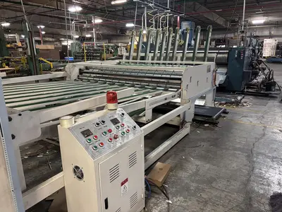 66″ x 110″ MckInley 2 color Rotary Die Cutter