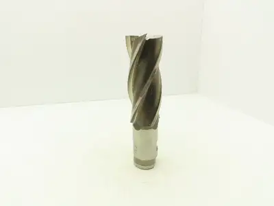 Putnam Tool PLA-563-4 4 Flute Coarse Rough Single End Mill 2.5" Dia x 6" Flute