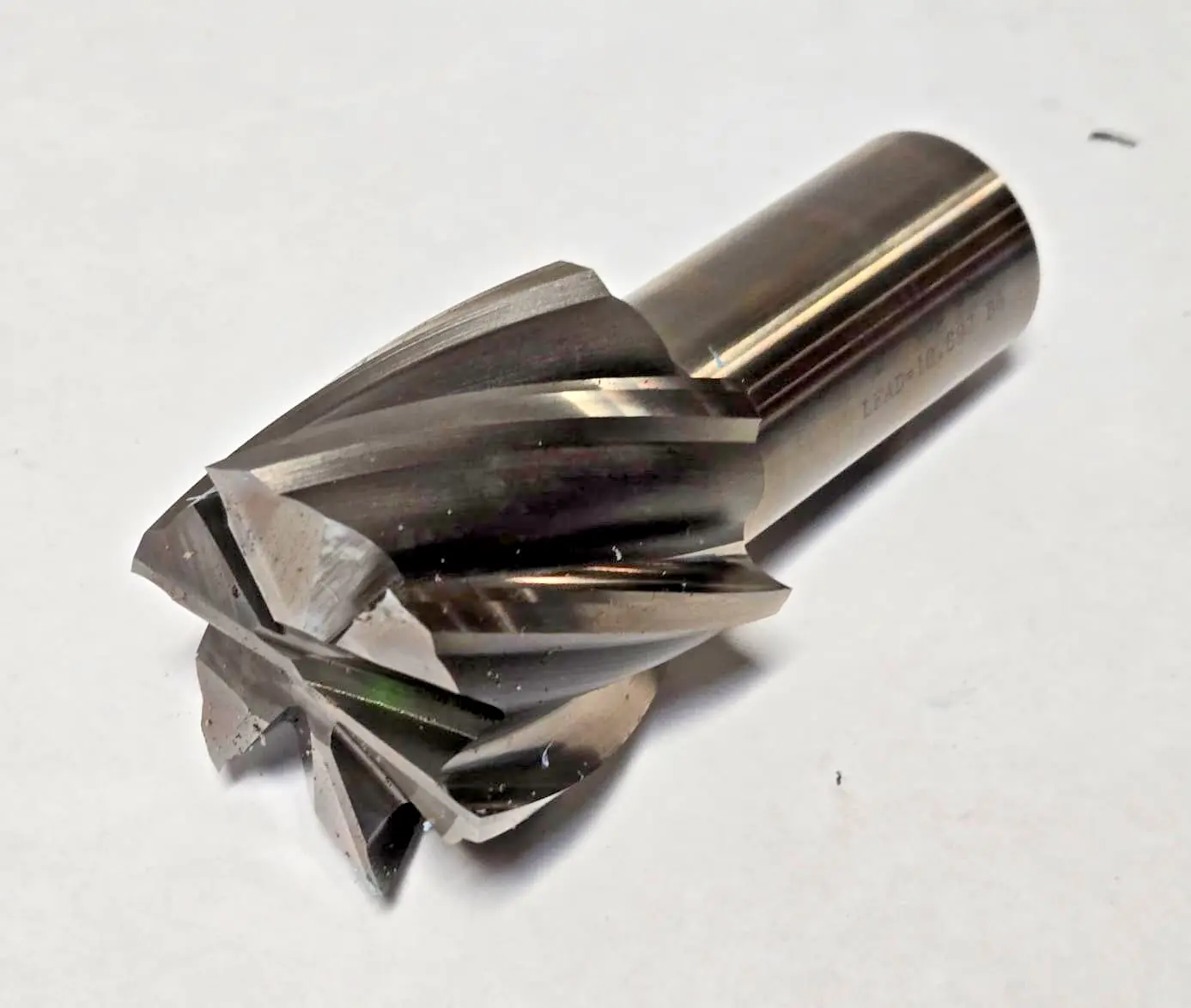 Niagara Cutter End Mill HSS 40647 Center Cut 2" Dia 1-1/4 Shank 6 Flute USA New