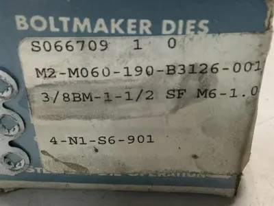 New | in-Stock STERLING DIE 4-N1-S6-901 Taps & Dies Michigan US | Ideal Machinery #1261433