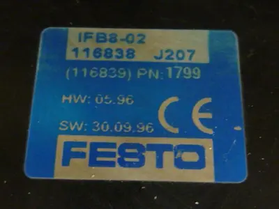 USED FESTO IFB8-02