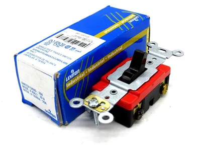 NEW LEVITON 1221-2I TOGGLE SWITCH 381-1221-21 122121