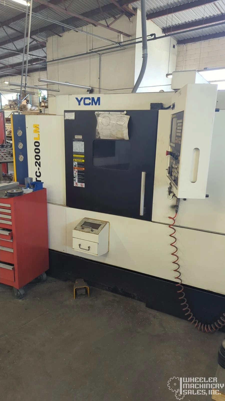 2017 YCM TC-2000LM CNC Lathe w/ Live Tools #8341