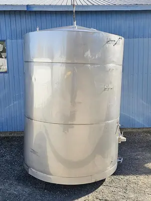 Used 3400 Gallon Tank, Stainless Steel