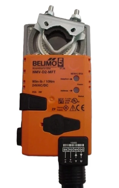 Belimo NMV-D2-MFT Actuator for VAV Control, 90 in-lb 10 Nm, 24V [New]