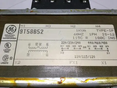 USED GENERAL ELECTRIC 9T58B52