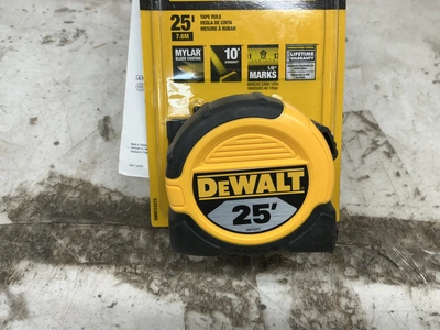 (4) DeWalt 25' Tape Measures