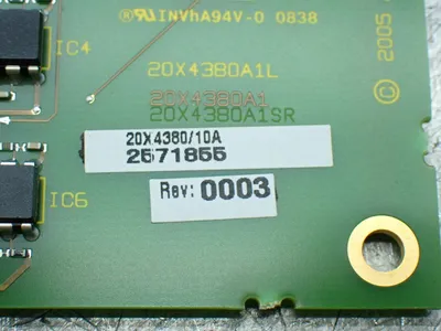 Used CONVERTEAM 20X4380/10A Printed Circuit Boards (PCB) Ohio US | HGR 24 #911384