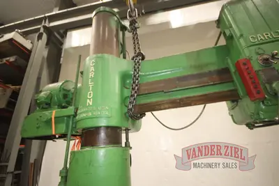 Carlton 8’ x 19” Radial Drill, Model 4A - Add An Inverter Drive - Make it Like New!!