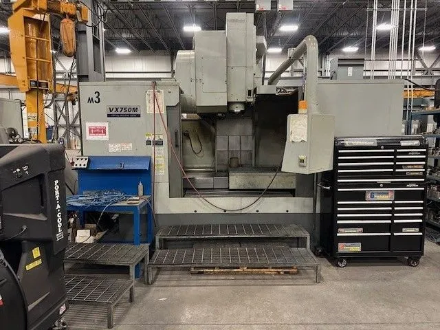 Used 2012 HYUNDAI VX750M Vertical Machining Centers Alberta CA | Merchant Machine Tools Inc #441930