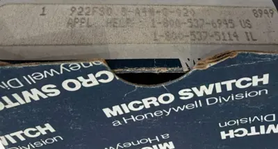 NEW HONEYWELL MICROSWITCH 922FS0.8-A4N-G PROXIMITY SWITCH 922FS08A4NG 020