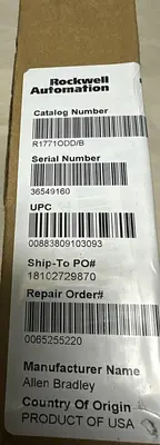 Used ALLEN-BRADLEY 1771-ODD Industrial Controls Ohio US | Surplus Asset Holdings #1242054