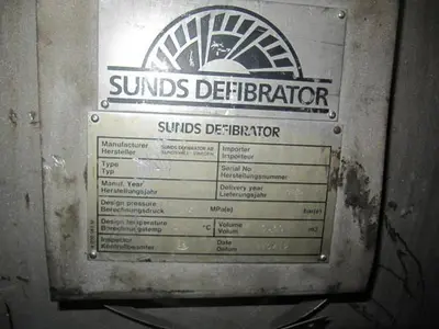 Sunds Defibrator Disc Knotter