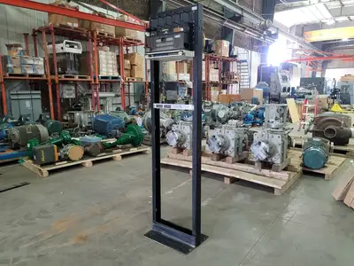83"H Open Frame Rack w/ 3Com Baseline 10/100 Switch