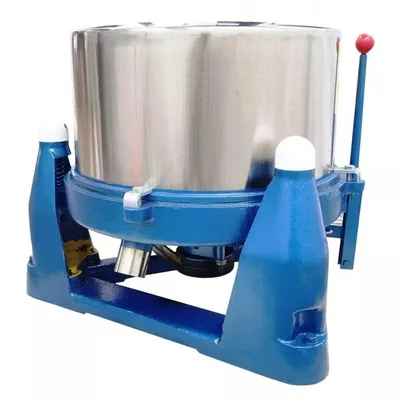NEW: Chinese 20 x 11 perforate basket laundry centrifuge, 304SS.