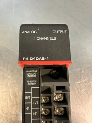 Automation Direct F4-04DAS-1 4-Chan 4mA-20mA Anal Out. 12-32Vdc (5.4.5)