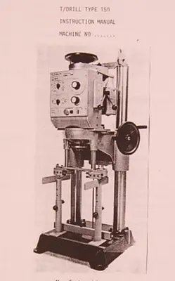 USED T-DRILL T-150